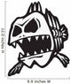 Bad Bones Fish Wall Decal
