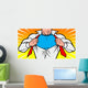 Superhero Chest Wall Mural