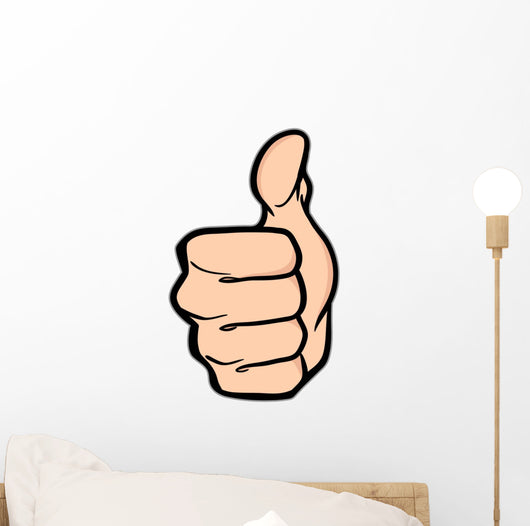 Thumbs Up Wall Decal