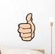 Thumbs Up Wall Decal