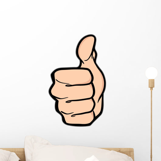 Thumbs Up Wall Decal