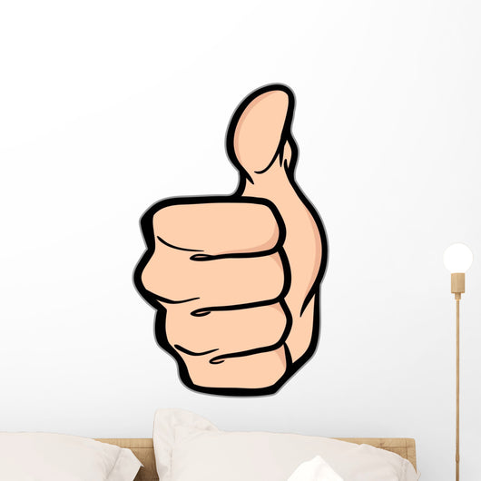Thumbs Up Wall Decal
