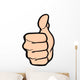 Thumbs Up Wall Decal
