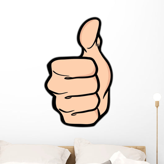 Thumbs Up Wall Decal