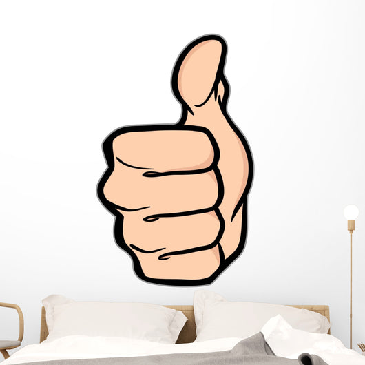 Thumbs Up Wall Decal