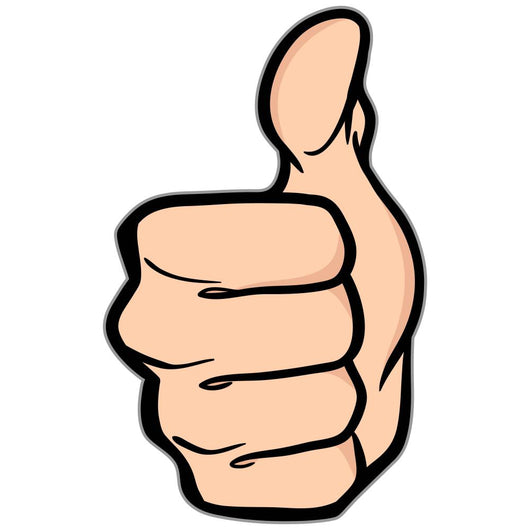 Thumbs Up Wall Decal