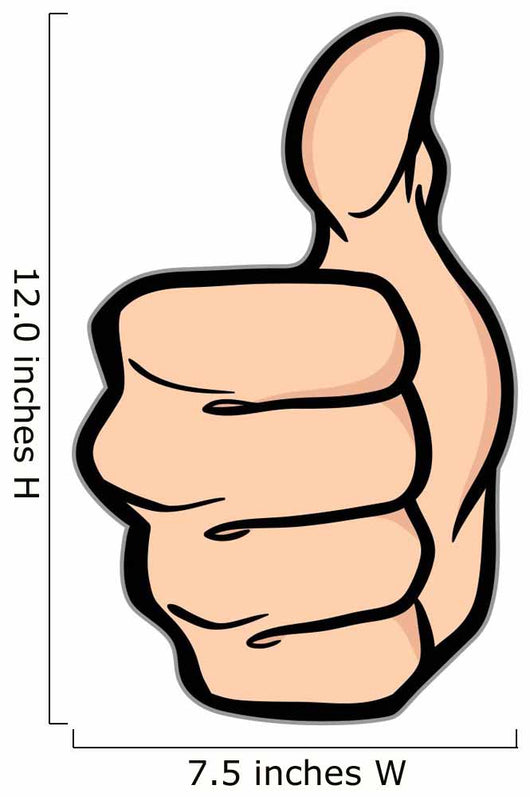 Thumbs Up Wall Decal