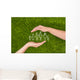 Family life insurance, protecting family, family concepts. Wall Mural