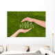 Family life insurance, protecting family, family concepts. Wall Mural