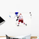 ice hockey player Wall Mural