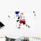 ice hockey player Wall Mural