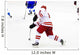 ice hockey player Wall Mural