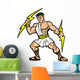 Greek Titan Zeus Wall Decal
