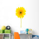 Yellow gerbera flower Wall Decal