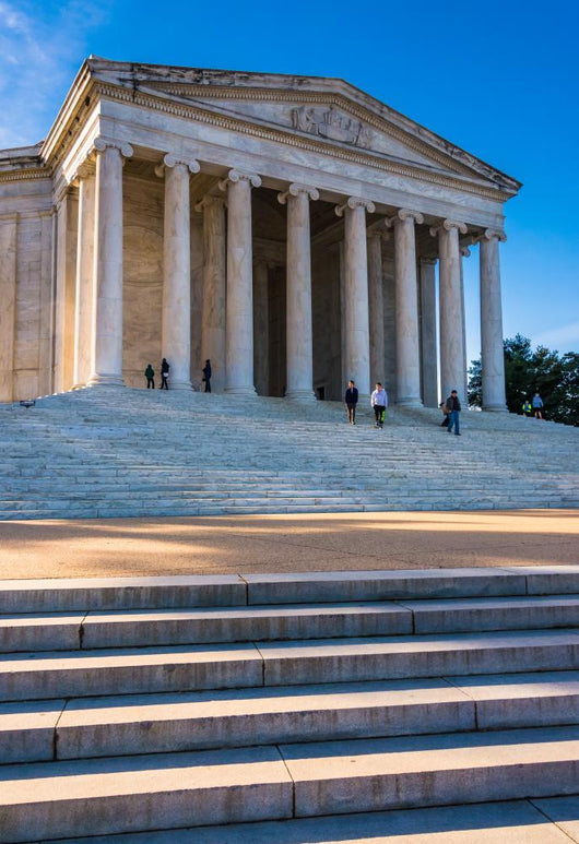 The Jefferson Memorial, in Washington, DC. Wall Mural