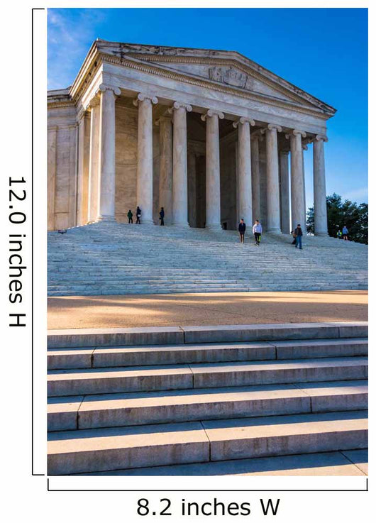 The Jefferson Memorial, in Washington, DC. Wall Mural