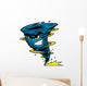 Twister Mascot Wall Decal