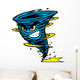 Twister Mascot Wall Decal