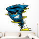 Twister Mascot Wall Decal