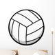 Volleyball Wall Decal