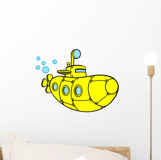 Yellow Submarine Wall Decal