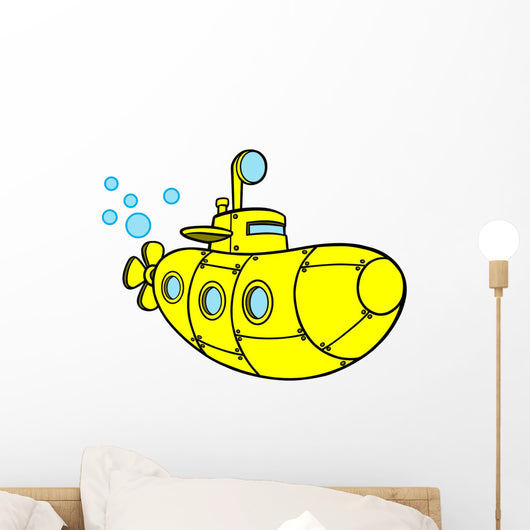 Yellow Submarine Wall Decal