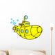 Yellow Submarine Wall Decal