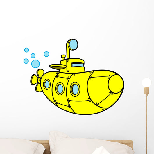 Yellow Submarine Wall Decal