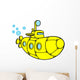 Yellow Submarine Wall Decal