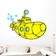 Yellow Submarine Wall Decal