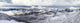 mountain ridge snow landscape Wall Mural