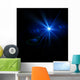 Abstract lights over black backgrounds for your design Wall Mural