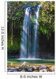 Sunlight Through Waterfall Wall Mural