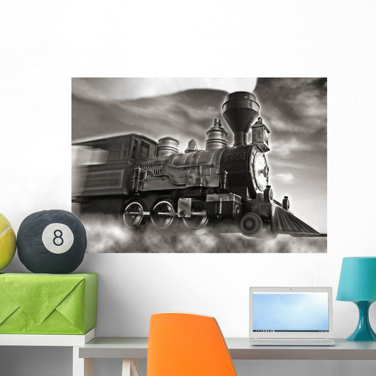 Train Wall Mural