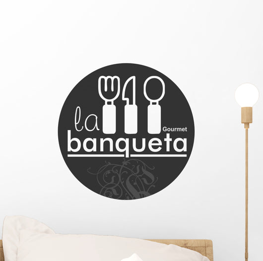 Logotipo La Banqueta Wall Decal