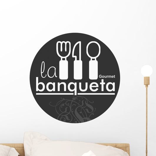 Logotipo La Banqueta Wall Decal