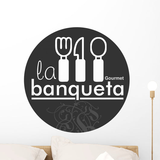 Logotipo La Banqueta Wall Decal