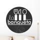 Logotipo La Banqueta Wall Decal