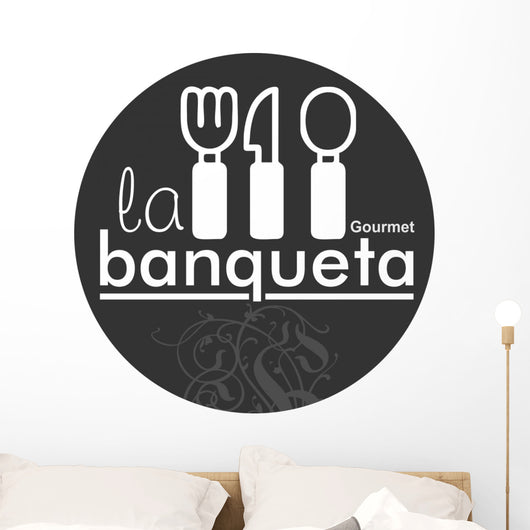 Logotipo La Banqueta Wall Decal