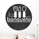 Logotipo La Banqueta Wall Decal