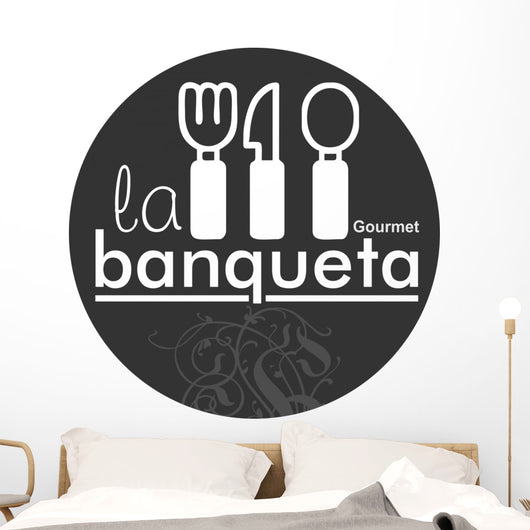 Logotipo La Banqueta Wall Decal