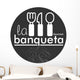 Logotipo La Banqueta Wall Decal