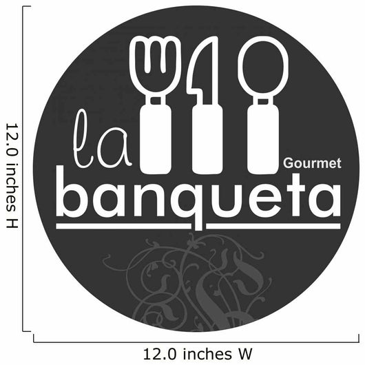 Logotipo La Banqueta Wall Decal