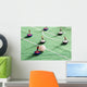 Soccer game toys Wall Mural