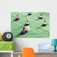 Soccer game toys Wall Mural