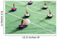 Soccer game toys Wall Mural