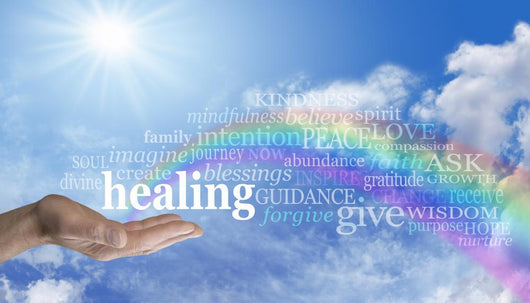 Sending Rainbow Healing Wall Mural