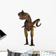 Carnotaurus Front Profile Wall Decal