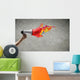 Megaphone in hand Wall Mural