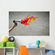 Megaphone in hand Wall Mural